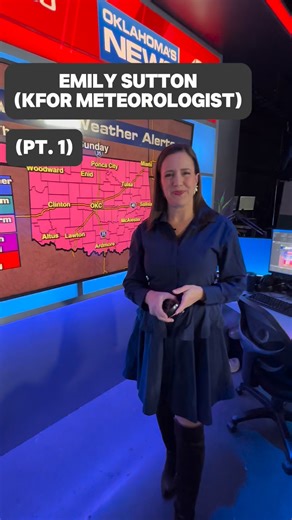 KFOR Meteorologist Emily Sutton continues to track the winter storm rolling into Oklahoma! | KFOR-TV