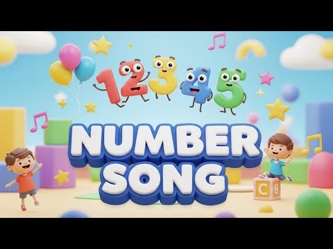 Number Song 🔢🎶 | Fun Counting Song for Kids | Kids Songs & Nursery Rhymes