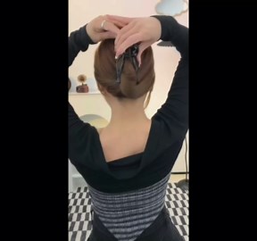 Mevnccola 4.3 Inch Cute Bow Hair Clips for Women, Large Claw Clips for Thin Fine Long Thick Hair, Big Hair Butterfly Accessories Barrettes, Holiday Gift for Girls, French style, Black, Tortoise