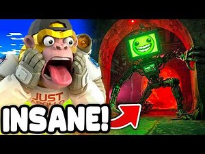 I Tried a NEW MONKEY MOVEMENT GAME with INSANE MONSTERS! (Pickaboom VR)