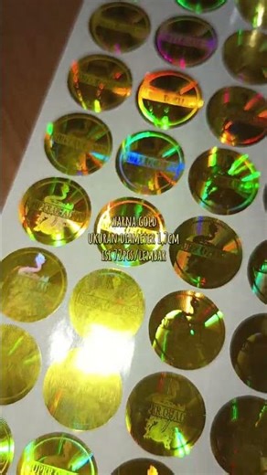 Cari stiker/segel hologram yg murah dan berkualitas? Tentu di modul hologram😍