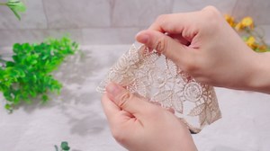 WILLBOND 10 Pieces Rhinestone Beaded Headbands Elastic Elegant Lace Handmade Headwraps Wide Hair Bands Vintage Crystal Jewelry Hairbands for Women Hair Accessories