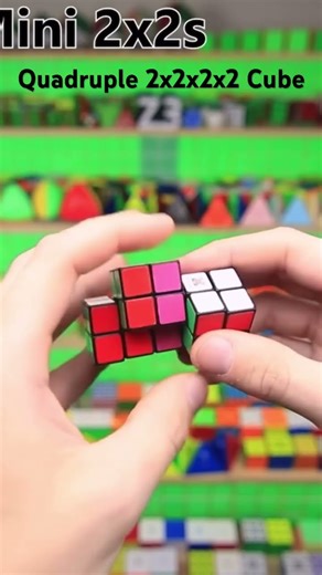 Z3Cubing Quad Fused Mini 2x2s Review on his collection