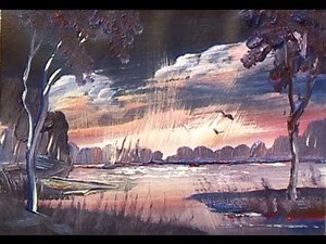 Len Hend Painting easy sunset Live Stream