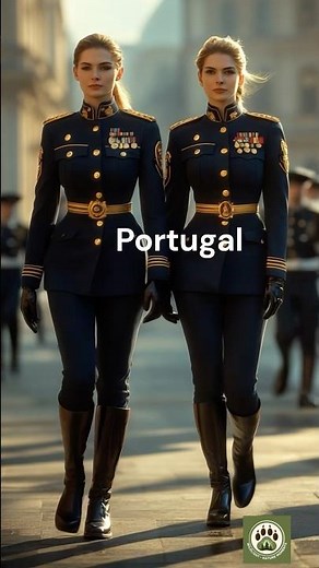 Military Parade Women Uniform | P9 #shorts