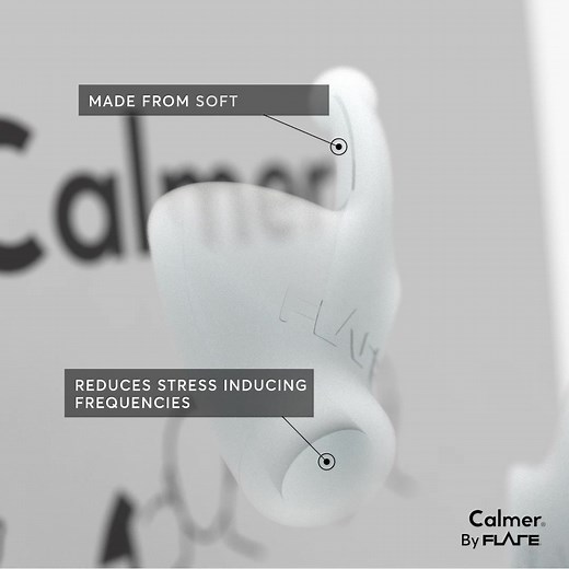 Calmer® is an incredible new in-ear device that helps us feel more relaxed. | Flare Audio
