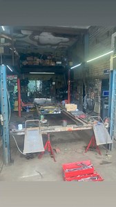 1960’s OLD SKOOL BRADBURY 4 POST LIFT FOR NEW ROPES AND PULLEYS, BUILT TO LAST! | UK Garage Equipment