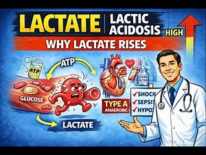 Lactate Explained | Lactic Acidosis, Type A vs Type B, and Prognosis in Critical Illness