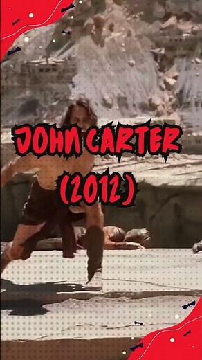 John Carter (2012)| Earth's lower gravity gave him superpowers on Mars… 🪐😱