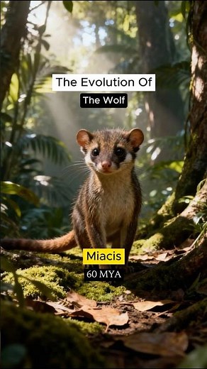 🐺 The Wolf Evolution: From Tiny Mammal to Apex Predator