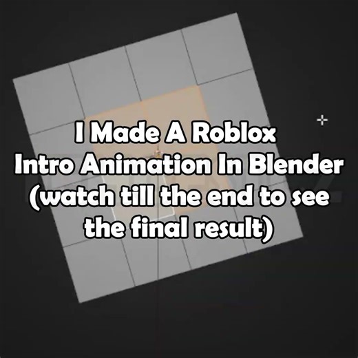 Roblox Intro Animation #shorts