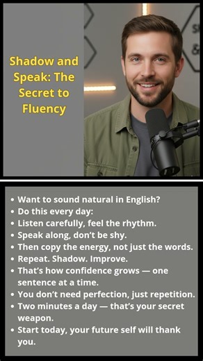 Channel opening: Speak English Like a Native | Shadowing Practice for Real Fluency 🔥