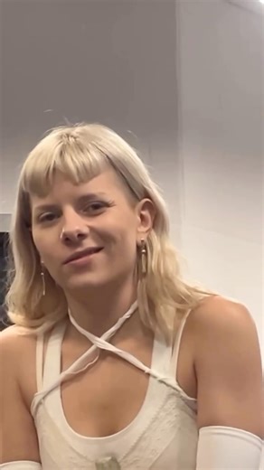 Tiff | AURORA’s Philippines Warriors on Instagram: "@auroramusic and the band @amalieholtkleive @sigmundvestrheim having fun backstage Berlin show.❤️ : @theamilie"