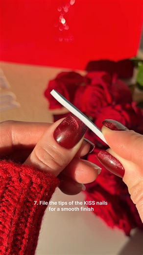 You've got our nails. We've got your how-to 💅Easy application. Results that actually commit (and most definitely will last longer than your last situationship). What's your top tip for a long-lasting look? Drop it below ⬇️ | Kiss Nails