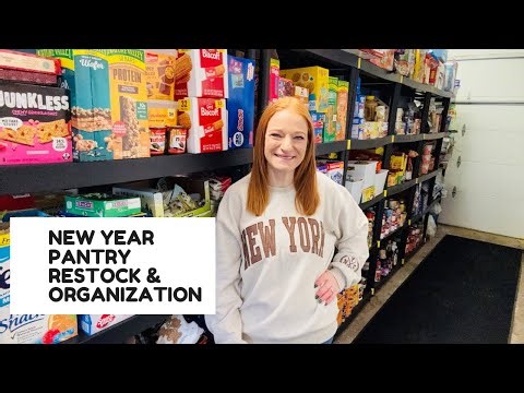 NEW YEAR PANTRY RESTOCK & ORGANIZATION