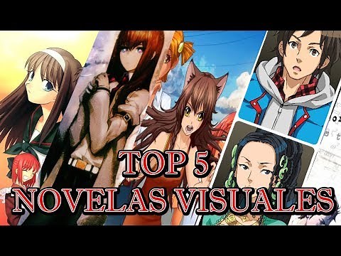 TOP 5 mejores NOVELAS VISUALES en Español