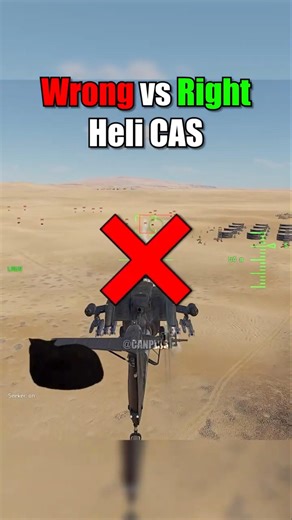 Wrong vs Right : Heli CAS