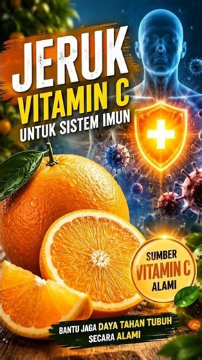 Benarkah Jeruk Bisa Bantu Jaga Imun? Fakta Vitamin C yang Jarang Diketahui! 🍊