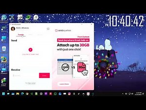 wireless PC-PC file transfer with sendAnywhere
