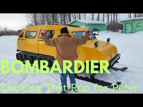 SECOND TEST RUN UNLEASHES TOP SPEED ON SNOW 75 | BOMBARDIER