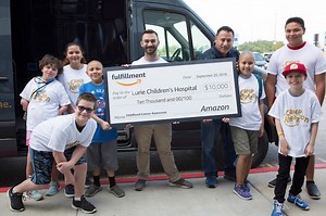 Amazon Hosts Children for STEM Camp