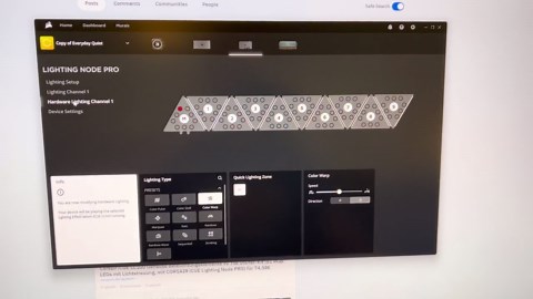 [self-resolved] LC100 triangles not persisting in “hardware lighting mode”