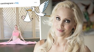 Efter kampen – svenska hollywoodfrun Caroline Grane gravid