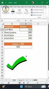 SUMIFS vs SUMIF: cuándo usar cada una #excel #tutorial #comparación
