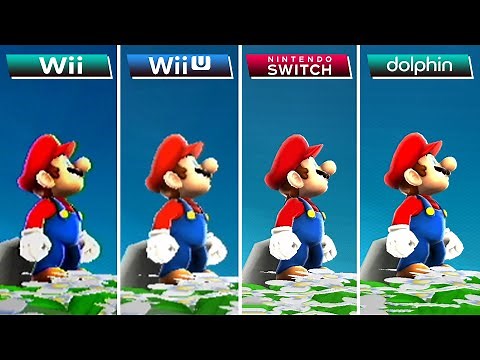 Super Mario Galaxy (2007) Wii vs Wii U vs Switch vs Dolphin (Which one is better?)