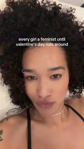 happy valentine’s day to all the single feminists 😭😭😭😭 #vday #antifeminist