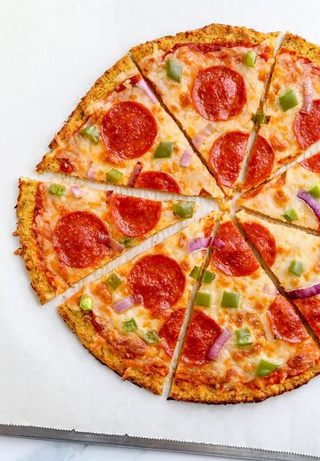 Best Cauliflower Pizza Crust