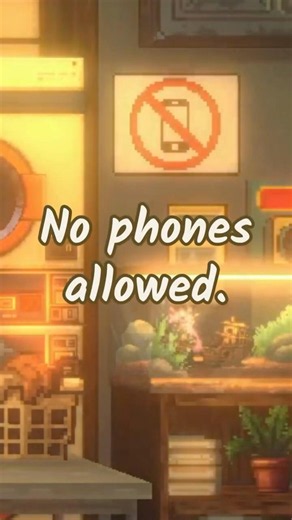 No phones allowed in this cozy laundromat game.