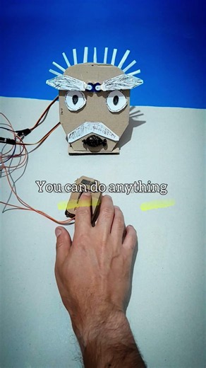 You won't believe what Cardboard + #Arduino can do! 🤖 #diy #shorts #arduinoproject