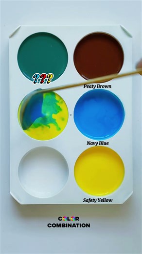 😍💙💛This Color Combo Hits Different.Peaty Brown + Navy + Safety Yellow = Perfection.#crazy #trending