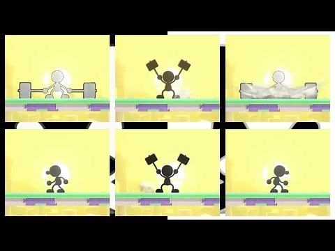 【スマブラWiiU】「Bad Apple!!」をMr.ゲーム&ウォッチで演奏した