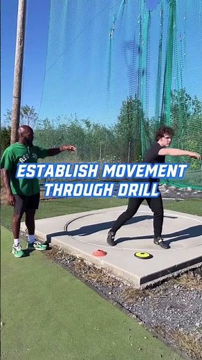 the correct way to drill for discus