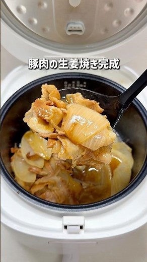 とろとろ豚肉の生姜焼き