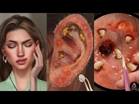 Deep Ear Cleaning ASMR Animation | ASMR | Aasho Yaseen
