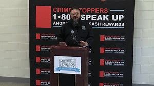 Today, the Michigan Humane Society announced its partnership with Crime Stoppers of Michigan.This partnership between MHS and Crime Stoppers is not only the first of its kind in the United States, but will work to improve the conviction rate of animal abusers across Michigan. If you or someone you know witnesses an act of animal cruelty or violence of any kind, please call 1-800-SPEAK UP today. | Michigan Humane