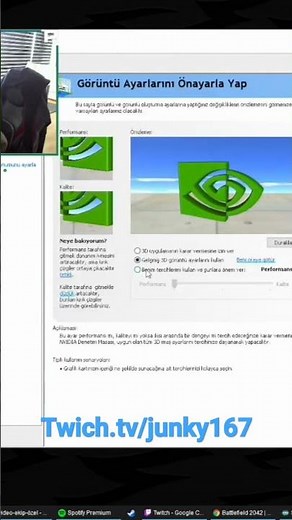 BERK RİP TEPE NVIDIA Denetim Masası Ayarları