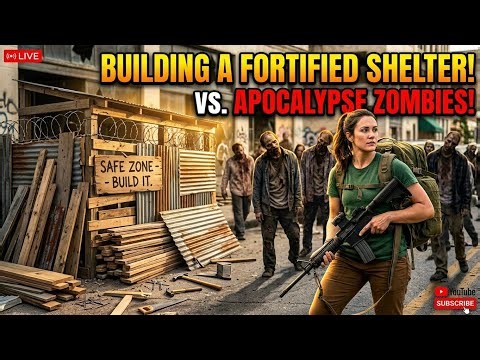 I built an abandoned bunker to shelter from zombies