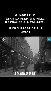 Une vidéo lunaire de 1954 à Lille. Source : INA. | Lille Addict