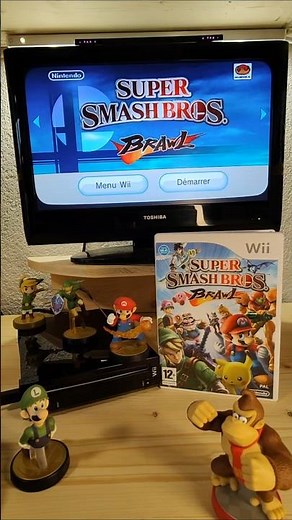 Super Smash Bros Brawl Nintendo Wii #retrogaming #supermario #zelda #ssb #dk