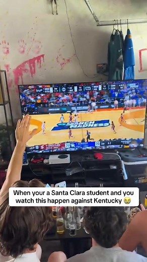 March Madness: Santa Clara vs Kentucky Ending Reaction