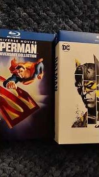 Animated DC Movies and Shows DVDs and Blu-Ray Haul #dccomics #batman #superman #physicalmedia #dvd