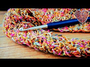 Leichtes Frühlings Tuch aus Baumwolle HÄKELN | Super einfach & Schnell für Anfänger