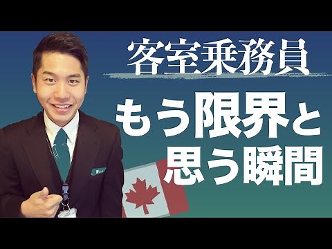 CA's true feelings | The moment when a flight attendant feels they've reached their limit in thei...