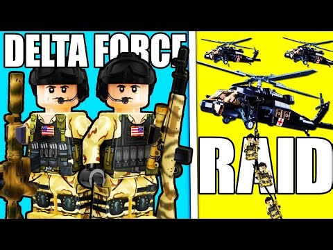 I built LEGO DELTA FORCE Venezuela RAID...