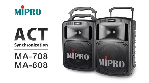 How to do ACT sync?｜MIPRO MA-708 / MA-808