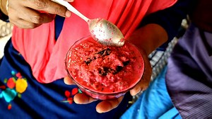 44K views · 1.6K reactions | Onam special ബീറ്റ്റൂട്ട് പച്ചടി എളുപ്പത്തിൽ ഉണ്ടാക്കാം | Kerala Sadya Special Beetroot Pachadi | Mammy's Kitchen | Facebook